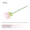 thumbnail image 3 of Artificial Flower Heads, Silk Peony Hydrangea Light Pink Faux Flowers 10Pcs, 3 of 5