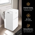thumbnail image 4 of Whirlpool 8000 BTU Portable Air Conditioner, HAP131BWC, 4 of 15