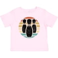 thumbnail image 3 of Inktastic Bowling Sunset for Bowler Silhouette Bowling Pins Boys or Girls Toddler T-Shirt, 3 of 5