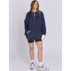 thumbnail image 4 of Sudadera con Capucha Oversize para Mujer, con Cremallera de un Cuarto, Estilo Túnica, Ideal para Otoño e Invierno Ropa y Elegante Azul Marino L, 4 of 10