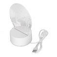 thumbnail image 2 of 3D LED Night Light Lamp Base with Acrylic USB Powered LED Decorative Lamp Base for Bedroom Living Room Deer, 2 of 5