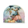 thumbnail image 6 of Qxltty Scarecrow Acrylic Napkin Holder Set of 2 Transparent Dining Table Kitchen Cafeteria Home Decor 4.1x4.9x1.97in, 6 of 9
