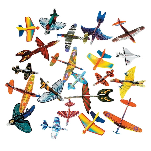 Fun Express Glider Assortment Assorted Colors 50 Pieces