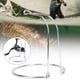 thumbnail image 4 of Heitune Acero Inoxidable Desmontable De Ruedas Atraer A La Pesca De Visualización Soporte del Soporte del Sostenedor del Estante De Giro del Carrete (Plata), 4 of 5