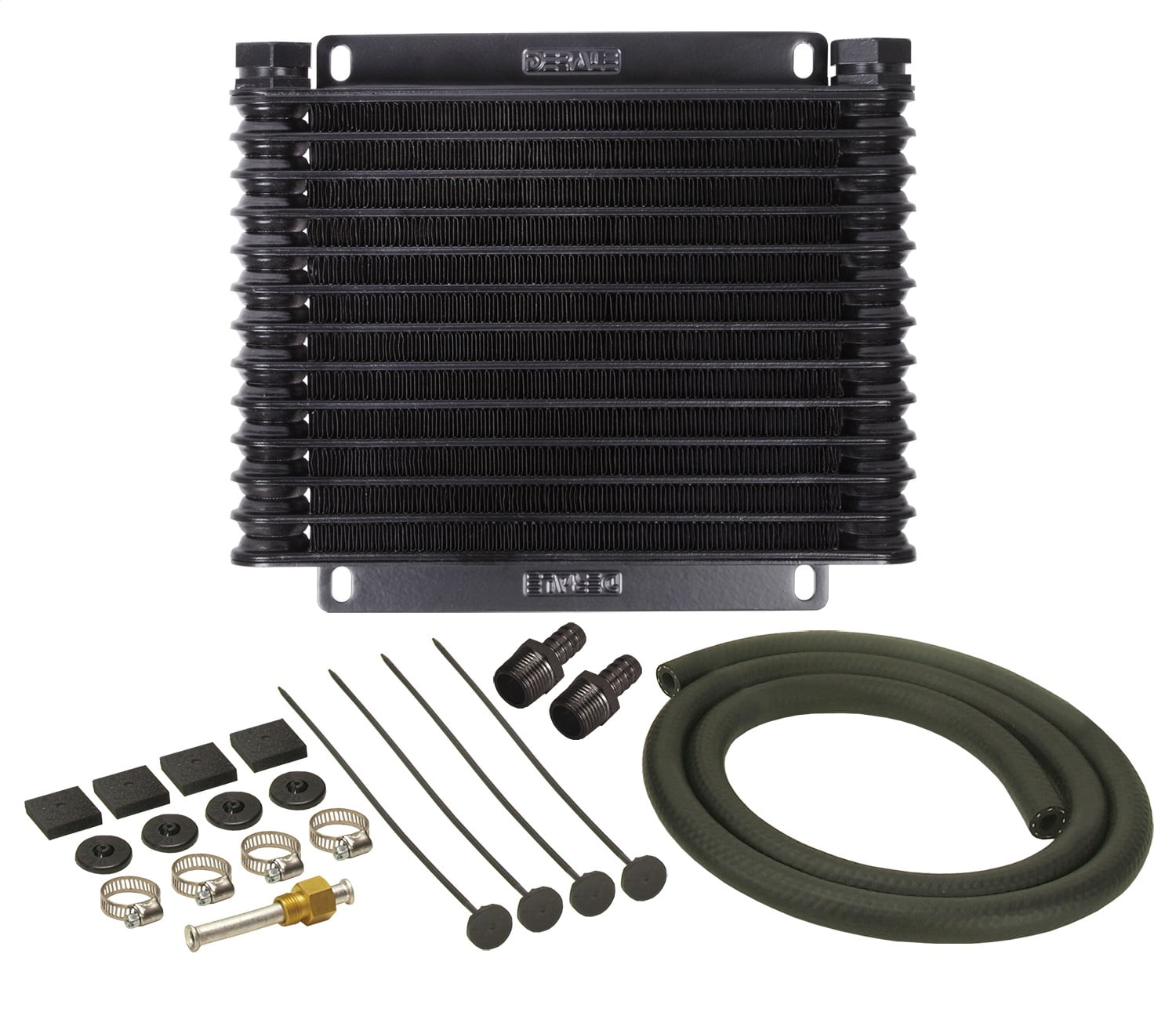 DERALE 13504 24 Row Series 8000 Plate & Fin Transmission Cooler