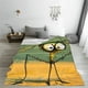 thumbnail image 5 of Balery Quirky Cartoon 123 Manta de Felpa Suave y Acogedora – Cobija de Franela Aterciopelada para Cama, Lavable y Cálida para Sofá, Mascotas, Transpirable-80"x60", 5 of 7