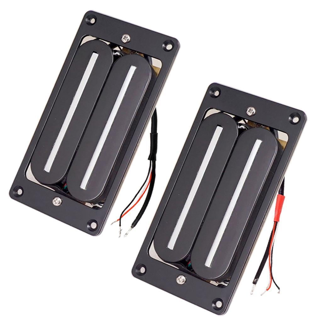 2 Pieces Dual Coil Guitar Humbuckers 4P High Performance Pickups for