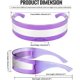 thumbnail image 4 of Gafas de sol cibernéticas con visera futurista de los 80 Ubiuo para hombre y mujer, estilo punk futurista, cosplay B2740, 4 of 5
