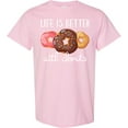 thumbnail image 3 of Inktastic Life is Better with Donuts T-Shirt, 3 of 5