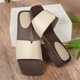thumbnail image 3 of Mujeres Sandalias de Playa Abierto Dedo Del Pie Grueso Sueldo Bloque Tacón Medio Zapatillas con Tapa Del Dedo Del Pie Verano, Tapas Del Dedo Del Pie para las Mujeres, 3 of 8