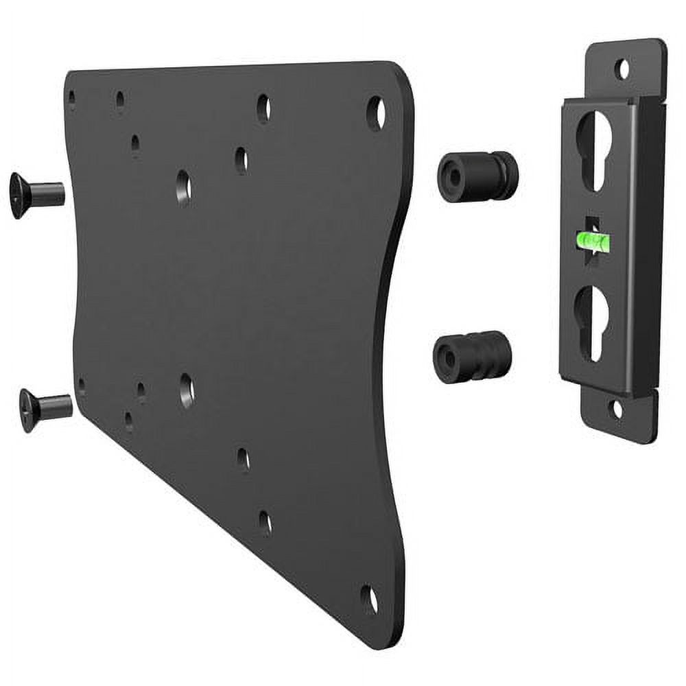 Level Mount Universal Low Profile DC30SW - Mounting kit (wall mount) - for flat panel - black - screen size: 10"-30" - wall-mountable - image 2 of 2