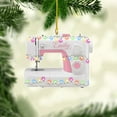 thumbnail image 3 of Personalized Sewing Christmas Ornament, Custom Sewing Machine Christmas Ornament 2025, Sewing Machine Ornaments for Christmas Tree, Quilt Gifts for Sewing Lovers Quilting Xmas Tree Decor (S4) - 2944, 3 of 8