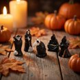 thumbnail image 2 of CQCYD Under $5 5Pcs Halloween Figurine Decor, Spooky Holiday Statue, Plastic Shelf Decoration for Home Office Desktop Tabletop Display, 2 of 9