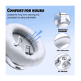thumbnail image 4 of Audífonos Bluetooth 5.3 Inalámbricos Diadema Malubero  Gris, 4 of 5
