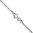 thumbnail image 3 of Auriga 14K White Gold 0.9mm Box Chain Bracelet 7 inch for Women(L- 7inch, W- 0.9mm), 3 of 6