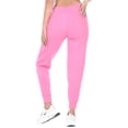 thumbnail image 4 of Women's Soft Joggers Drawstring Elastic Waistband Sweatpants Workout Lounge Pants, 4 of 4