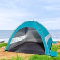 thumbnail image 3 of Kezqiaxn Tents for Camping, Camping Tent, Waterproofs 2 Person Tents for Camping, Hand Throwing Speed Opening Fully Automatic Tent Backpacking Tent With Carry Bag Sky Blue, 3 of 4
