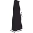thumbnail image 3 of Patio Heater Cover, Heavy Duty, Full Protection, For Outdoor Garden Heater, For Pyramid Torch & Patio Heater, Triangular Glass Tube, Waterproof, 3 of 4