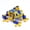 Yellow, variant on 3D Printed Frog Model Magnet Flexible Magnetic Realistic Frog Sculpture 3D Printed Frog Ornament With Movable Joints for Bedroom
