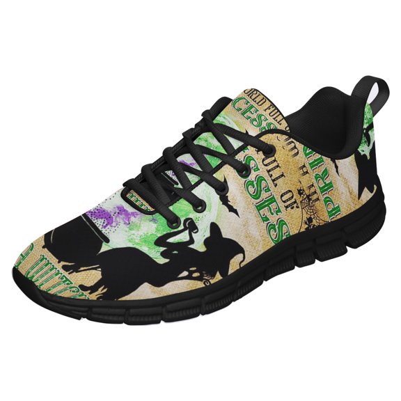 Be A Witch Running Shoes Sneakers Mesh Black Size 3.5