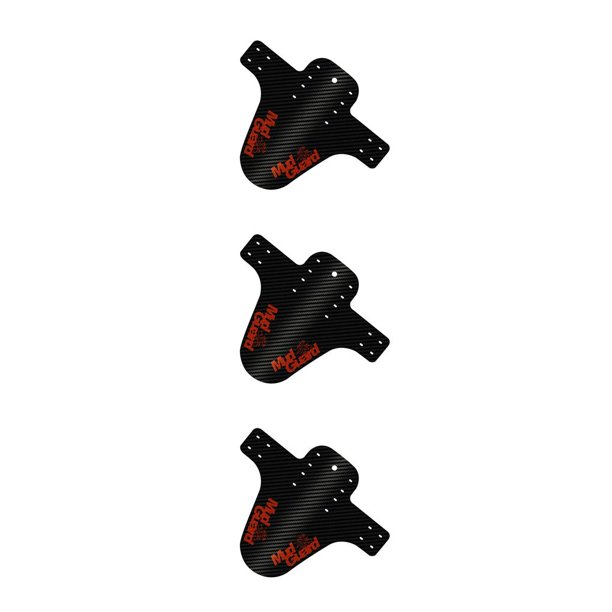 Eigraketly Guardabarros de primera Guardabarros de fibra Accesorios para bicicletas delanteras Engranajes fijos de ciclismo de doble propósito con Type1 NO1 Eigraketly CBP088162