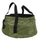 thumbnail image 2 of YM-Lavabo plegable para exteriores, redondo, resistente al desgaste, lavabo portátil firme y confiable para viajes, Camping, verde militar, 2 of 10