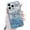 Blue, variant on OOK for iPhone 16 Pro Max Case, Cute 3D Diamond Butterfly Pattern Luxury Slim Plating Bling Glitter Protective Phone Case with Screen Protector for Girls Women, Purple