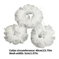 thumbnail image 3 of Adjustable Elizabethan Neck Ruff False Collar and Ruffled Faux Wrist Cuffs for Medieval Outfit and Historical Gatherings, 3 of 8