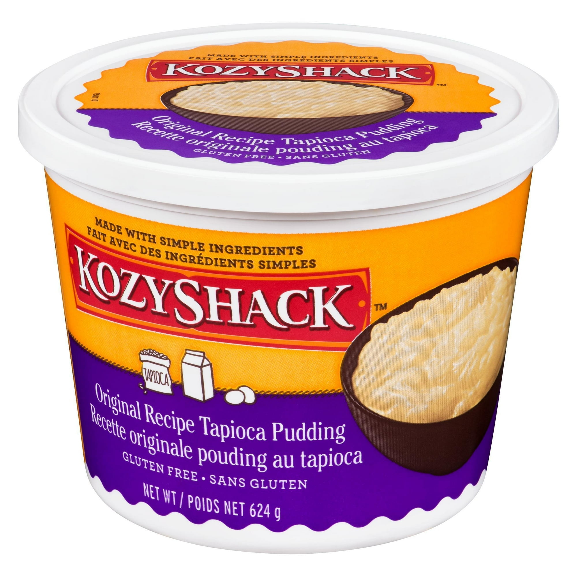 Kozy Shack Pouding au Tapioca 624G