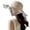 Z92-Beige, variant on XINPING Ladies Womens Straw Sun Hat Foldable Stylish Bow Ribbon Wide Brim Hat Floppy Wavy Edge Beach Hiking Travel UV Protection Hat