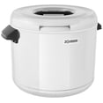 thumbnail image 1 of Zojirushi térmica calentador de arroz, acero inoxidable, Plateado, 6-Liter, 1, 1 of 5