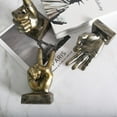 thumbnail image 3 of Retro Hand Gesture Sculpture Thumb Sign Ornament Figurine Statue Desk Decor, 3 of 7