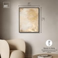 thumbnail image 4 of Sun Brust Gilding II Canvas Print Minimalist Art by Art Remedy, Black Frame, 24 x 30, 4 of 6