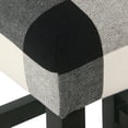 thumbnail image 4 of HomePop Tabouret de Comptoir Carré, Plusieurs Couleurs, 4 of 5