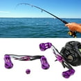 thumbnail image 2 of Fishing Reel Handle Carbon Fiber Power Handle Knob Grip Assembly Part Fishing Reel Handle Baitcasting Reel Replacements, 2 of 8