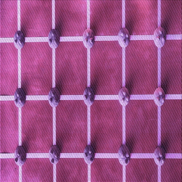 Ahgly Company Tapis d'Intérieur Lavable en Machine Carré Transitionnel Moyen Violet Rouge Rose, 8 Pieds Carré