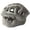 Gray, variant on Dinosaur Skeleton Costume, Plush Hooded Headpiece for Adult Halloween Parties, Soft Wearable Dinosaur Skull Hood for Cosplay, Themed Events, Costume Gatherings and Seasonal Dress Up