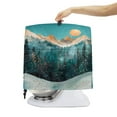 thumbnail image 7 of TSOVTHRID Snow Mountain Forest Scene Print Mixer Cover Dustproof Cover for Kitchen Aid Mixer Stain Resistant Stand Mixer Dust Cover with Top Handle and Pockets for Extra Accessories,S, 7 of 7
