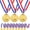 As Shown, variant on Soccer Award Medal with Ribbon for Kids and Adults - Metal Style