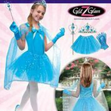 Princess/Fairy 5-Piece Costume Set, Turquoise