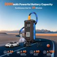 thumbnail image 3 of Inflador de neumáticos OlarHike, compresor de aire portátil, 150 psi, 9000 mAh, 3 of 8