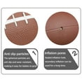 thumbnail image 3 of Hzrsly Foam Football - 8.26" Easy Grip Small Football for Kids - Kids Football Youth Size - Quality Soft Foam Toddler Footballs, 3 of 7