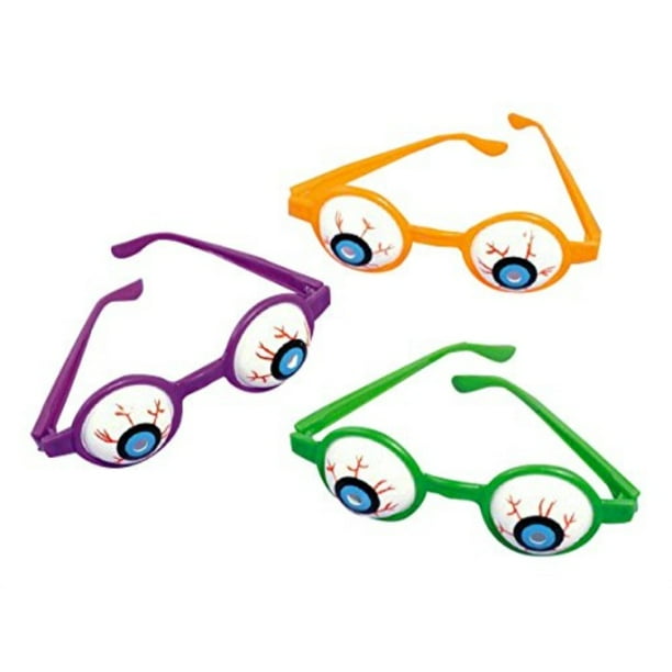 Halloween Plastic Eyeball Glasses
