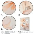 thumbnail image 3 of Designart "Cream Orange modern Still Lifes" Abstract Wall Decor, 3 of 5