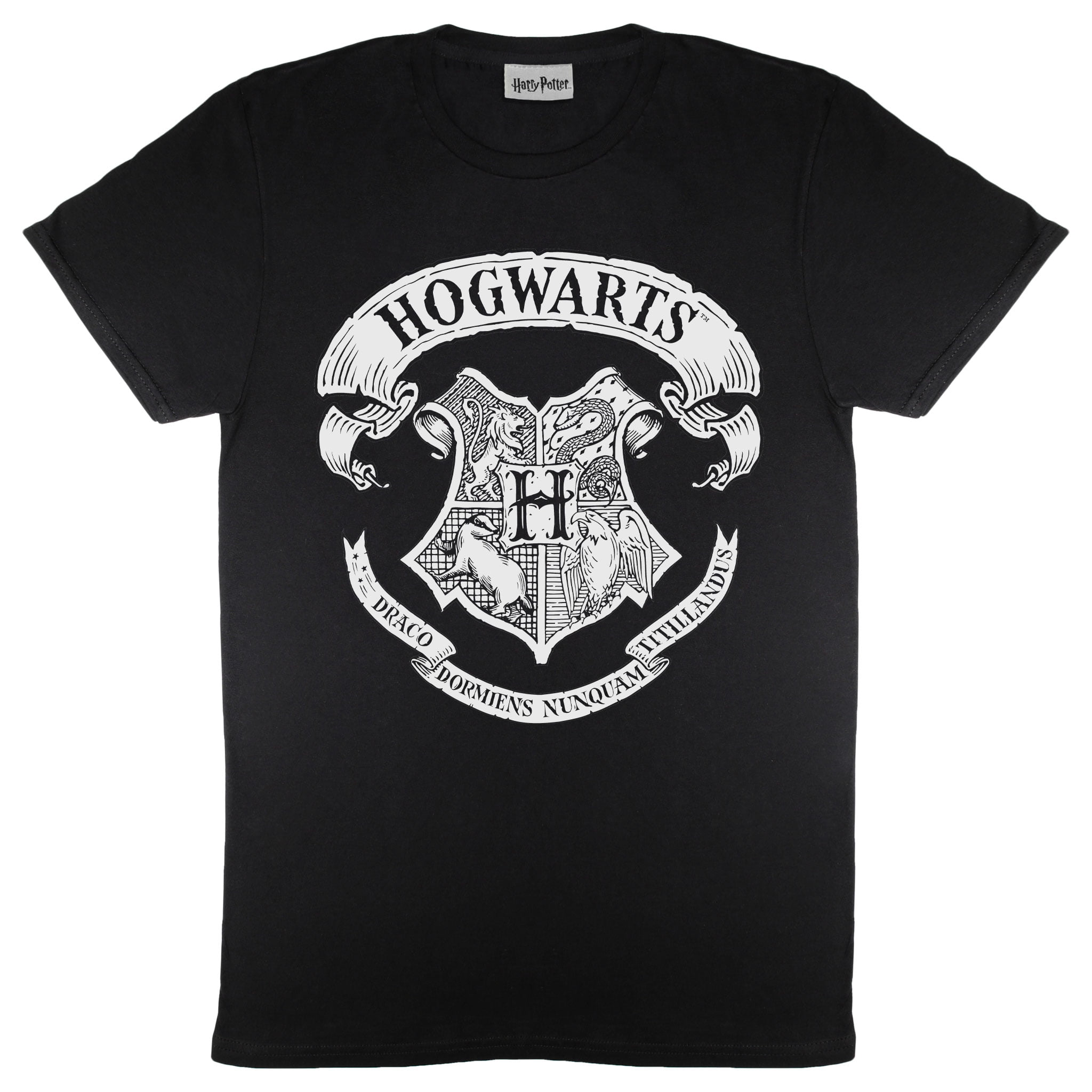 Harry Potter Hogwarts Mono Logo Men's T-Shirt | Official Merchandise ...