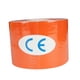 thumbnail image 1 of Cinta deportiva de 7,5 x 500 cm, transpirable, impermeable, cohesiva, autoadhesiva para muñeca. Naranja, 1 of 9