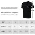 thumbnail image 6 of 3 Pack Mens Running T Shirts Gym Clothes Shirts Dry Fit Moisture Wicking Athletic Shirt Breathable Cool Workout Tshirts, 6 of 6
