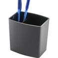 thumbnail image 3 of Officemate 2200 Series Large Pencil Holder w/3 Stepped Compartments, Black (22292), 3 of 7