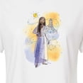 thumbnail image 3 of Disney Wish - Asha And Star - Juniors Cropped Cotton Blend T-Shirt, 3 of 5