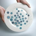 thumbnail image 4 of 6.5 Inch Porcelain Plate Set of 6, White Dessert Plates Ceramic Salad Appetizer Plates for Christmas party, Ceramic Plates for Dinner, 4 of 9